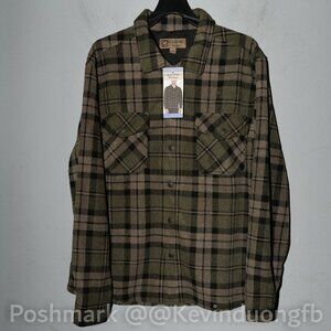 BC Clothing Men's Textured Flannel Regular Fit